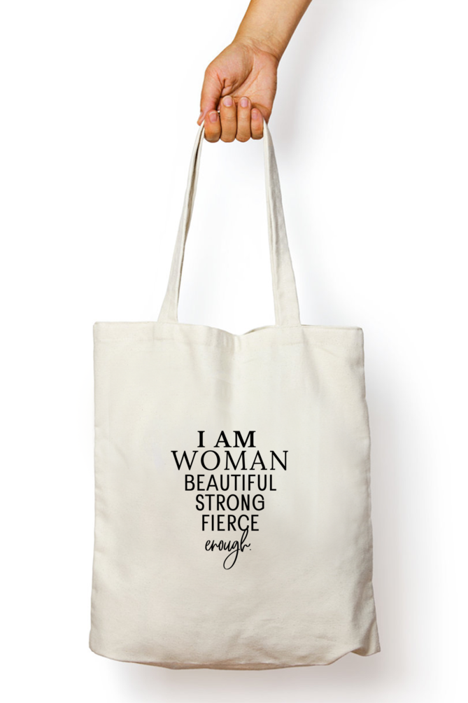 Stylish Unisex Tote Bag with Zipper – Durable, Spacious & Trendy - Image 5