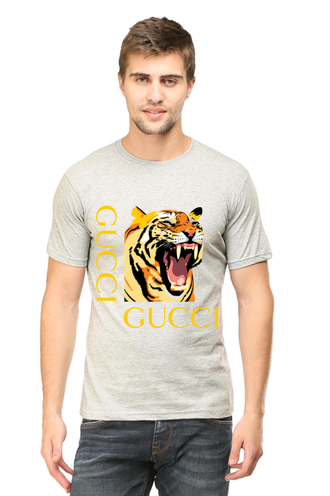 Classic Male Round Neck Half Sleeve Purple T-Shirt – Stylish & Comfortable - Image 8