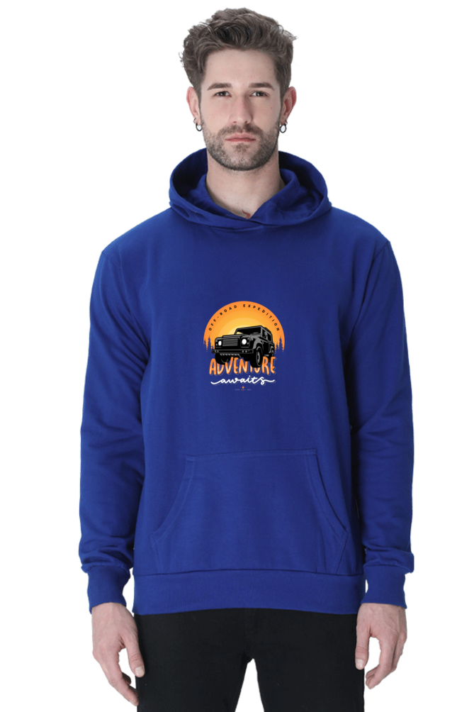 Unisex Hooded Sweatshirt - "Off Road Adventure Awaits" Hoodie - Image 4