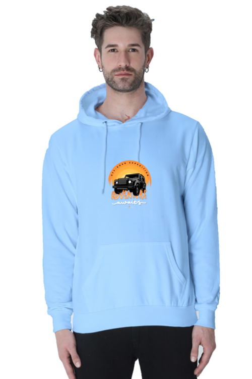 Unisex Hooded Sweatshirt - "Off Road Adventure Awaits" Hoodie