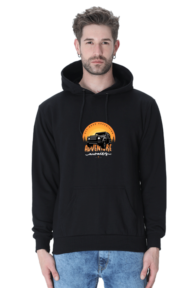 Unisex Hooded Sweatshirt - "Off Road Adventure Awaits" Hoodie - Image 7